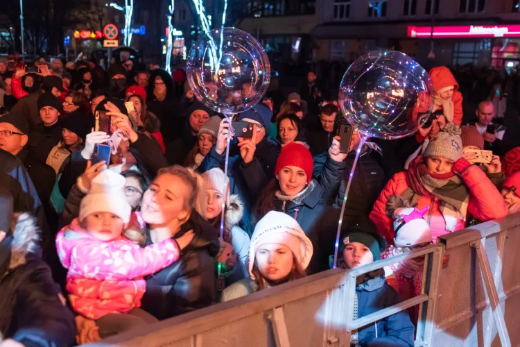 Publiczność 31.12.2019 Gdynia Skwer Kościuszki