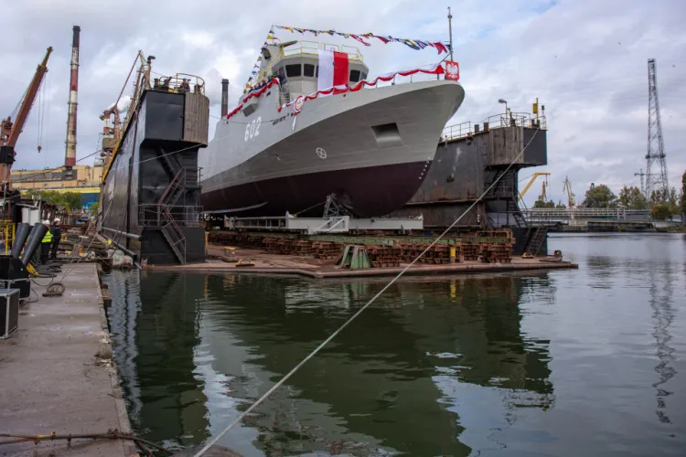 Niszczyciel min Albatros został zwodowany i ochrzczony 10 października 2019 roku. Tego samego dnia położono także stępkę pod trzeci z serii, czyli Mewę.