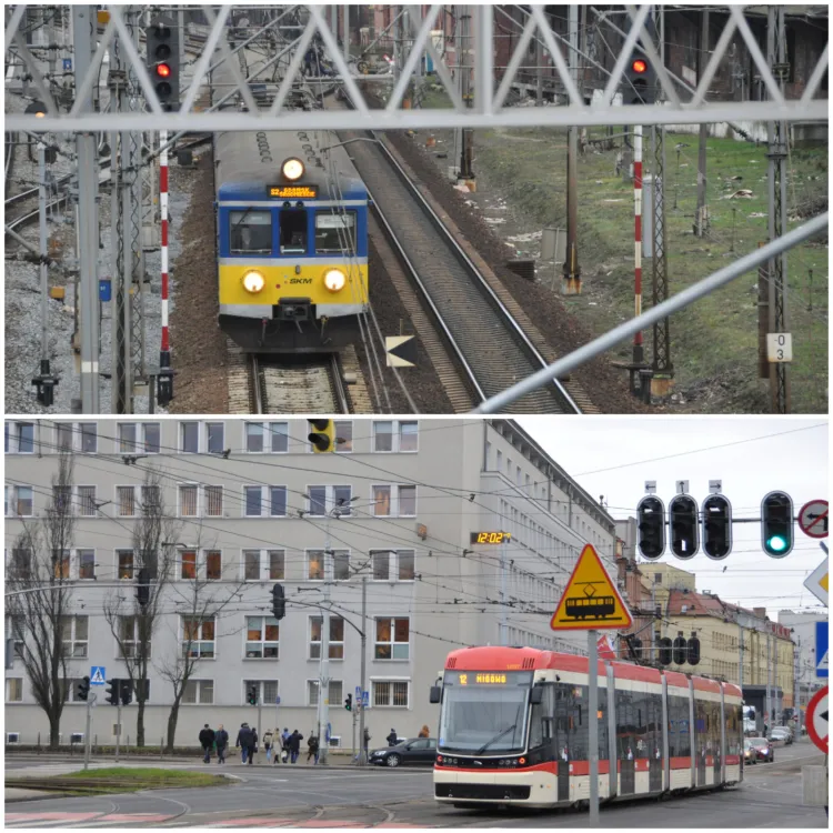 Od kwietnia mieszkańcy Gdańska wygodniej i sprawniej będą mogli przesiadać się z tramwajów i autobusów do pociągów SKM i PolRegio.