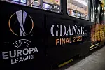 Pierwszy tramwaj promujący finał Ligi Europy 2020 w Gdańsku kursuje na linii 10. Drugi na torach pojawi się wkrótce.