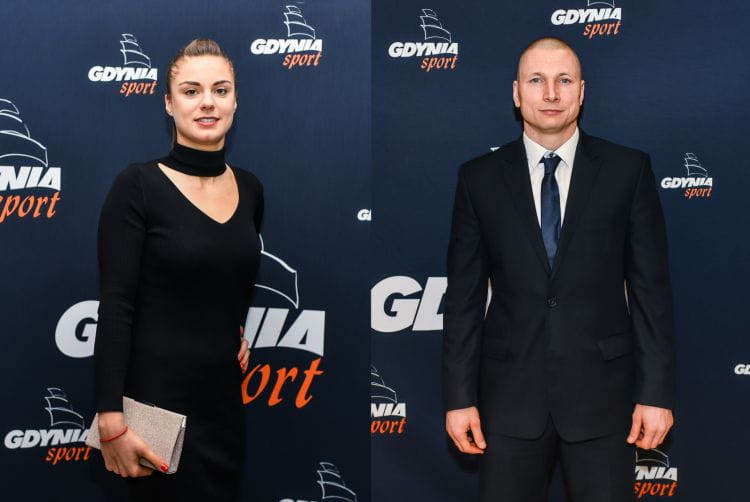 Najlepsi Sportowcy Gdyni 2019 Roku: Barbora Balintova i Krzysztof Szubarga.