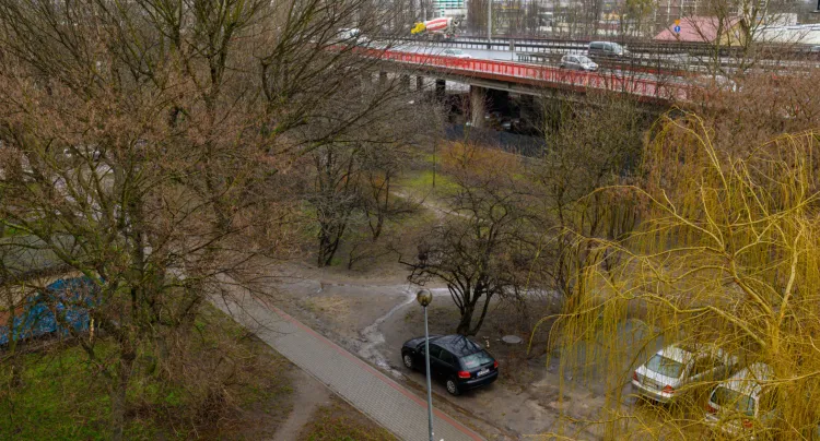 Zieleniec przy ul. Dantyszka w Gdyni zamieni się niebawem w park.