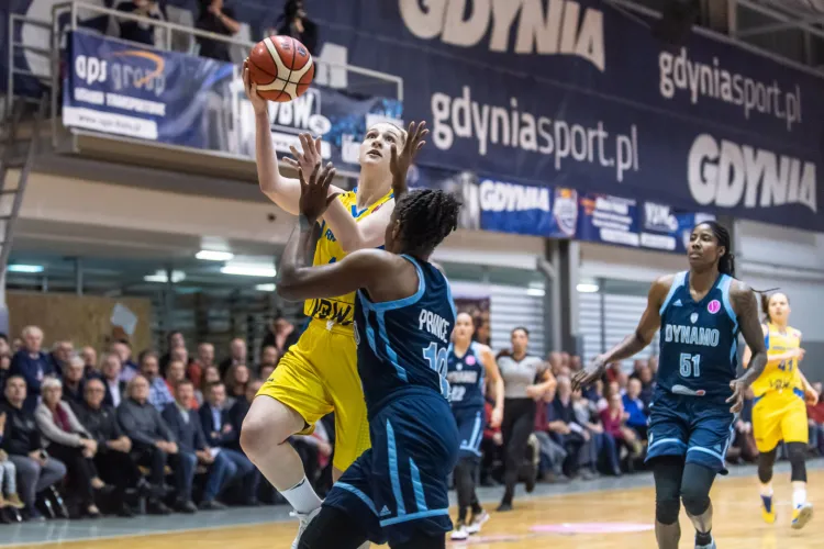 Maryja Papowa była najlepiej punktującą koszykarką Arki Gdynia w ostatnim meczu w Eurolidze w sezonie 2019/20. 
