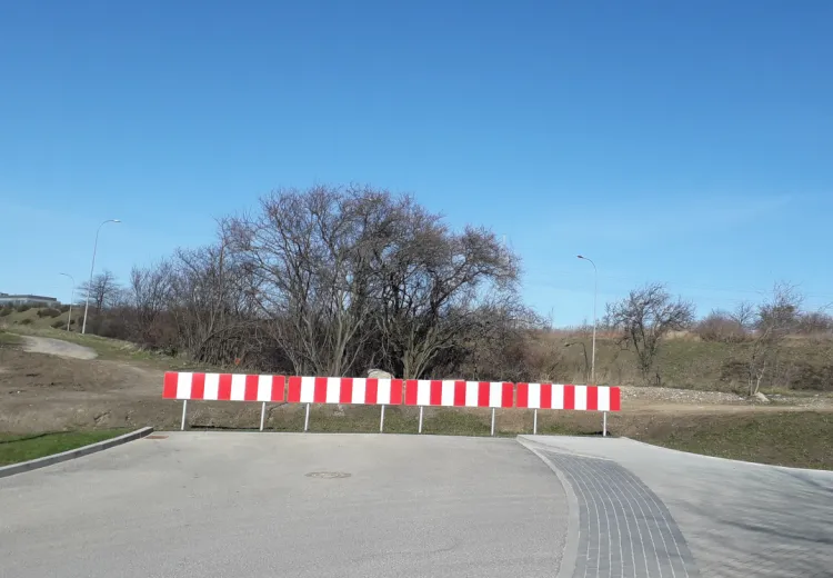 Ul. Węgrzyna urywa się kilkadziesiąt metrów przed Trasą WZ. Mieszkańcy południa Gdańska chcieliby, by miasto wraz z deweloperem wybudowało brakujący odcinek drogi.