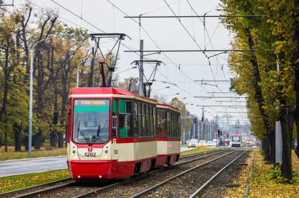 Mające już swoje lata konstale 105Na są jednymi z najpojemniejszych tramwajów.