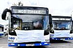 Autobusy w wielkich maseczkach kursują w Gdyni na dwóch liniach: R oraz 141.