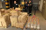 Do Straży Pożarnej w Gdańsku trafiło ponad 2 tys. litrów alkoholu.