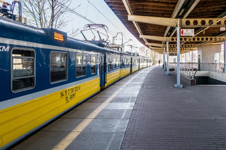 Zakres inwestycji przewiduje również remont peronu SKM Gdynia Główna.
