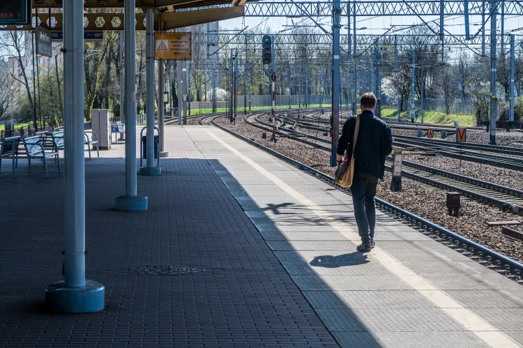 Zakres inwestycji przewiduje również remont peronu SKM Gdynia Główna.