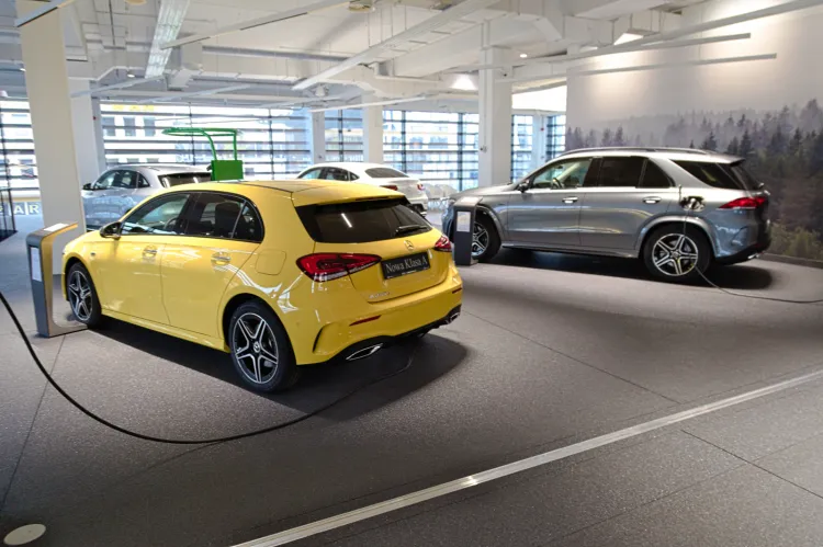 Salon Mercedes-Benz BMG Goworowski w pełnej krasie.