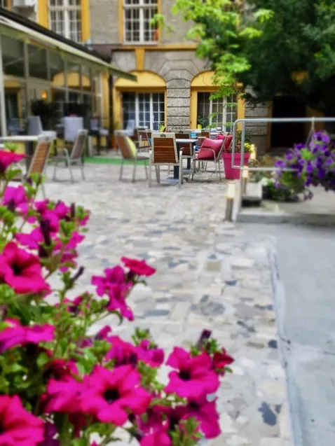 Restauracja La Fontaine w Gdańsku.