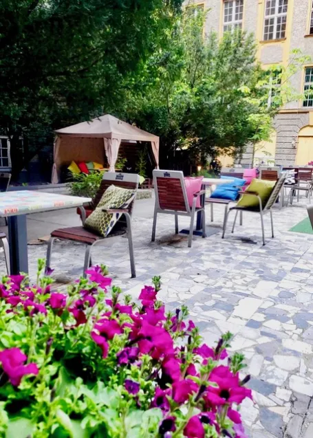 Restauracja La Fontaine w Gdańsku.
