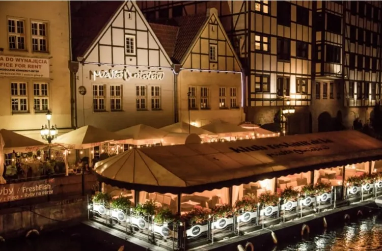 Restauracja Miasto Aniołów w Gdańsku.