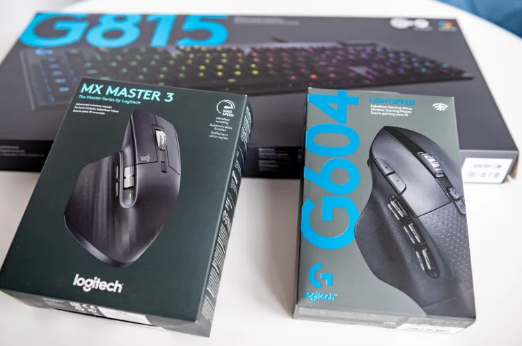 Bohaterowie testu spisali się na medal. G604, G815 i MX Master 3 od Logitecha to zdecydowanie warte uwagi urządzenia.