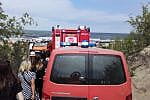 Sobotnia akcja ratunkowa w Sobieszewie.