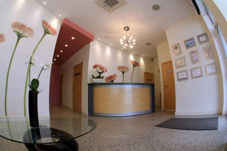 Recepcja kliniki Impladent