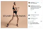 Kendall Jenner w ubiegłorocznej kampanii Stuarta Weitzmana. 