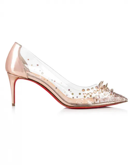 Szpilki z kryształami Grotika / Christian Louboutin. Dostępne u Moliera 2. Cena - 4079 zł. 