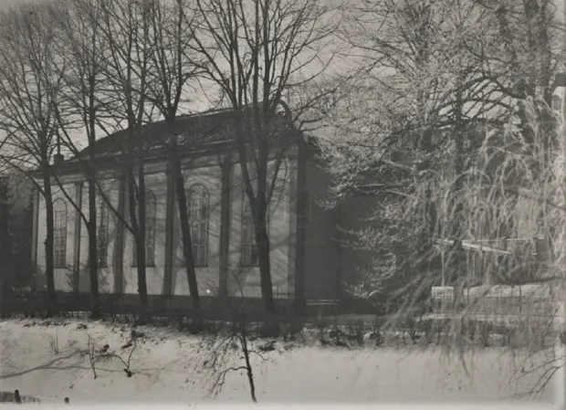 Dom modlitwy mennonitów, początek XX wieku.