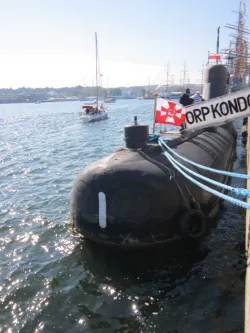 ORP Kondor w Gdyni.