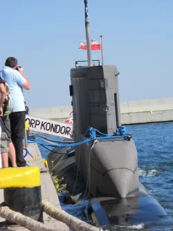 ORP Kondor w Gdyni.