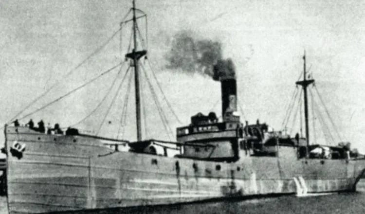 SS Kromań, statek dowodzony przez kapitana Tadeusza Dybka.