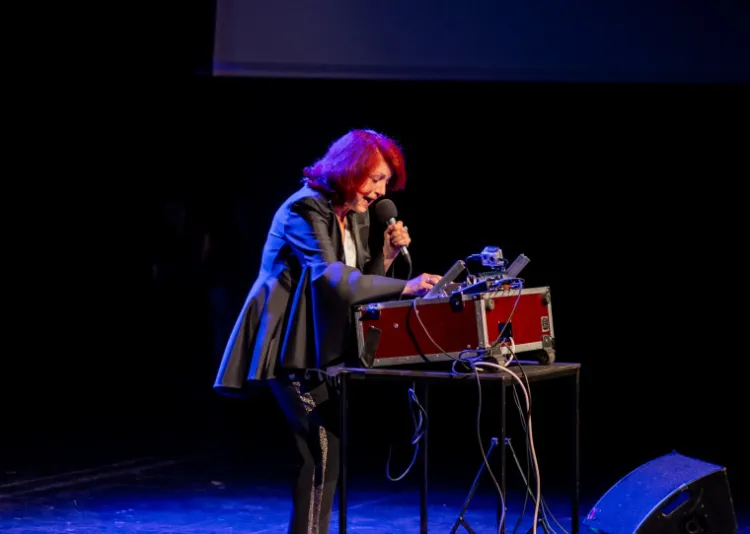 Urszula Dudziak wprawiła w zachwyt publiczność nie tylko swoją muzyką, ale i osobowością. 