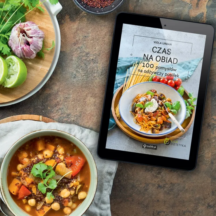 Viola Urlan niedawno wydała kolejną książkę "Czas na obiad. 100 pomysłów na odżywczy posiłek".