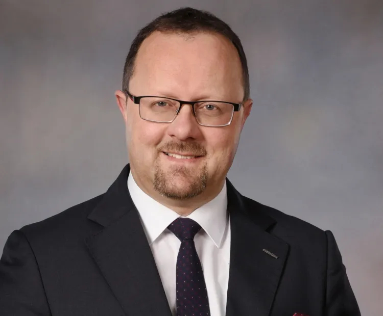Michał Habina od kilku lat jest prezesem Gdańskiej Stoczni Remontowa.