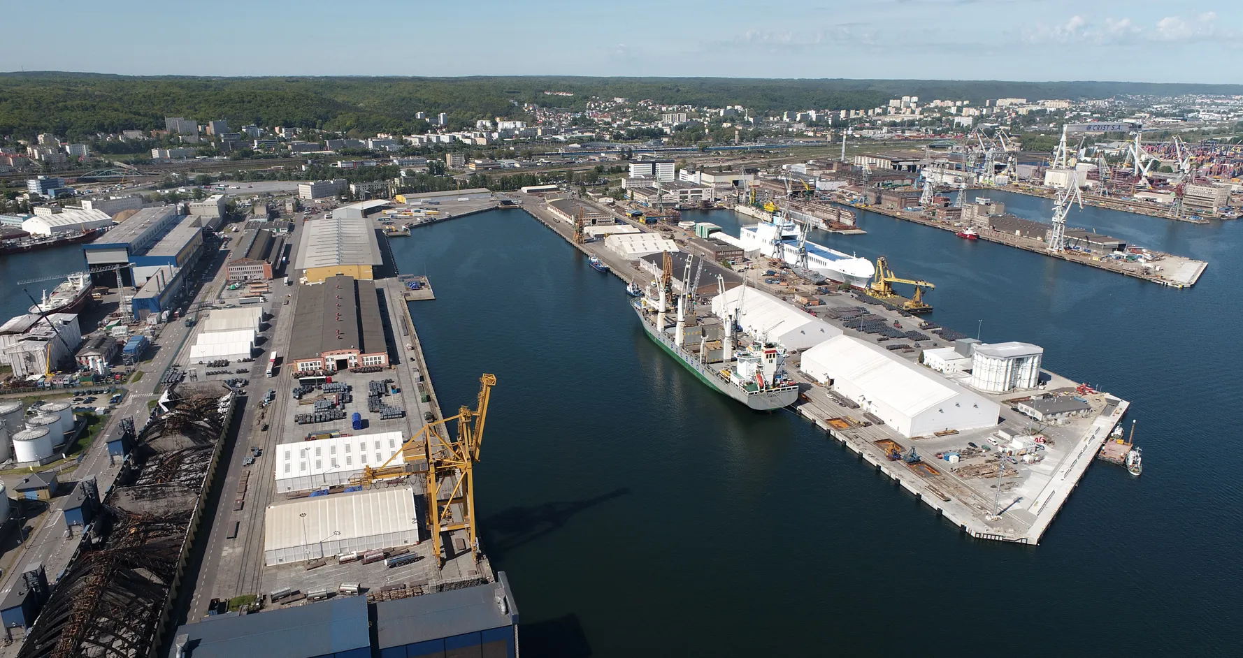 Port Gdynia Rozbudowa Ro Ro W Planach I Postepy Prac Na Promowym