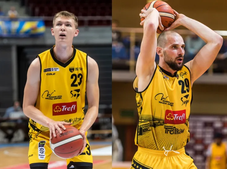 Michał Kolenda (z lewej) i Paweł Leończyk (z prawej) przyznają, że od początku sezonu w Energa Basket Lidze nie brakuje niespodzianek. 