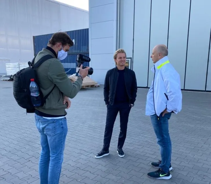 Nico Rosberg odwiedził Gdańsk.