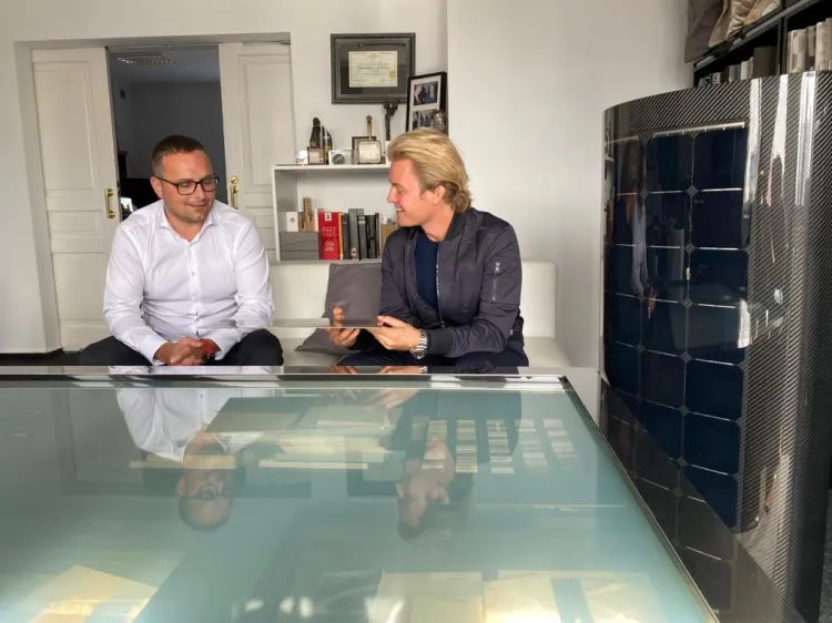 Nico Rosberg odwiedził Gdańsk.