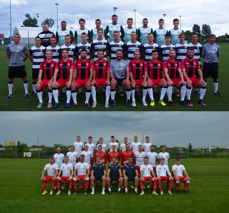 Jaguar Gdańsk (u góry) i Gedania (na dole) osiągnęły najwyższy wynik spośród trójmiejskich drużyn w IV lidze. Zespół Marka Szutowicza zajął trzecie miejsce, natomiast drużyna Krystiana Ryczkowskiego - czwartą lokatę.