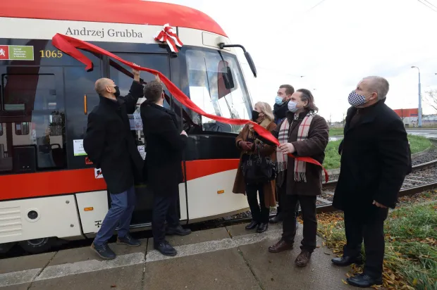 Uroczystość odbyła się na pętli tramwajowej na Chełmie.