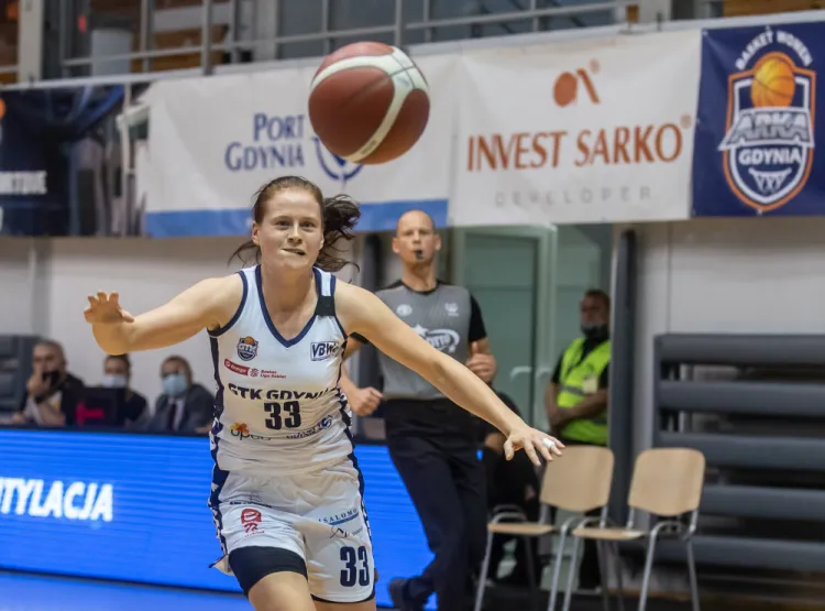 Marta Marcinowska zdobyła aż 27 punktów, ale nie wystarczyło to koszykarkom GTK Gdynia do pierwszego zwycięstwa w Energa Basket Lidze Kobiet.