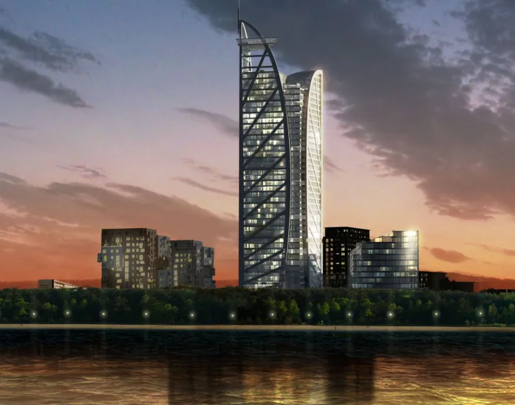 13 lat temu zaprezentowano projekt 202-metrowego wieżowca Big Boy, który miałby powstać w pasie nadmorskim w Gdańsku. Od tej pory jego deweloper, firma Hossa, kilkakrotnie zmniejszał jego wysokość, najpierw do 170 m, a dwa lata temu do 99 m. Prace przy budowie obiektu wciąż się nie rozpoczęły.