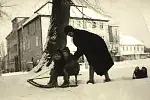 Ostatnie lata istnienia dworu Konradshammer. Zdjęcie zostało wykonane w 1963 r.