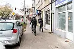 Urzędnicy wybrali przebieg drogi rowerowej wzdłuż ul. Wielkopolskiej po stronie północnej, sąsiadującej z pl. Górnośląskim. 