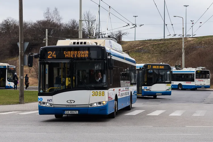 Do incydentu doszło w trolejbusie linii 24 w pobliżu przystanku "Lidzka" w Gdyni.