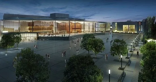 Tak ma wyglądać Forum Kultury, na którego budowę Gdynia będzie zaciągała kredyt.