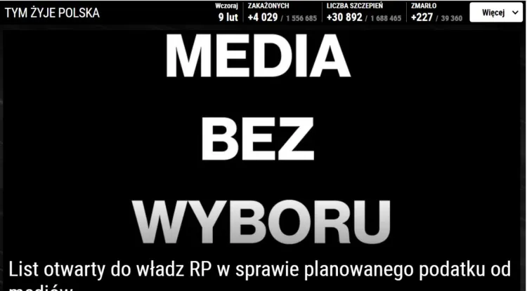 Główna strona Wirtualnej Polski. 