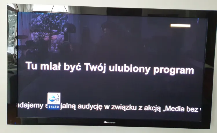 W proteście biorą udział także największe prywatne telewizje.