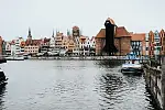 Zwolnione przez kutry miejsca do cumowania przy Ołowiance. 