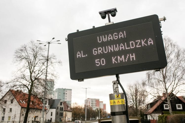 W marcu na al. Grunwaldzkiej i Zwycięstwa wprowadzono ograniczenie prędkości - 50 km/h.