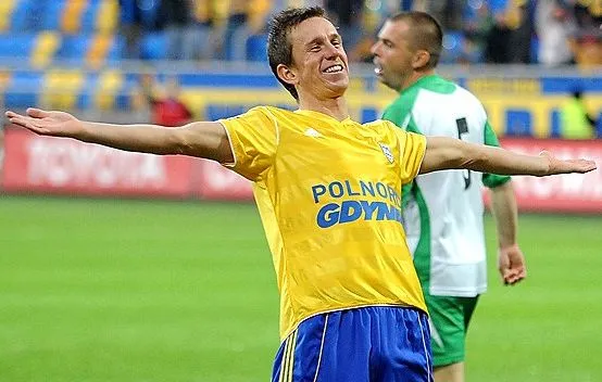 Petr Benat strzelił dla Arki jesienią już pięć goli.