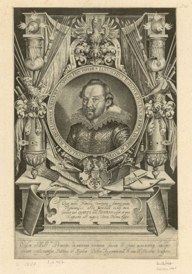 Kasztelan wileński Janusz Radziwiłł (1579-1620), ojciec Bogusława, 1609 r.