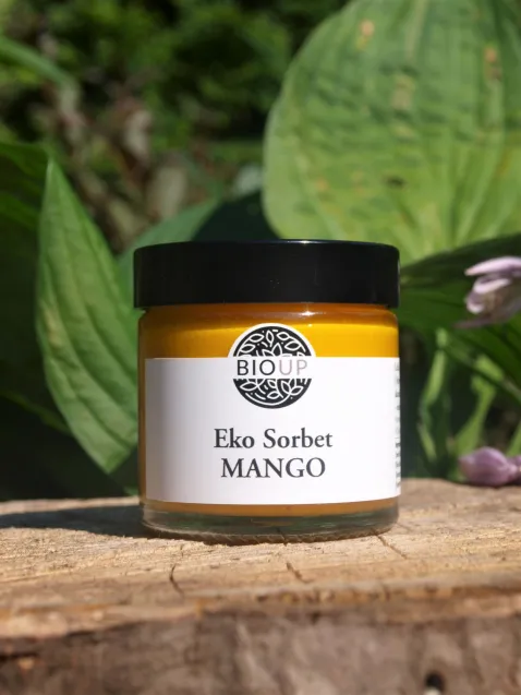 Krem odżywczy Eko Sorbet MANGO manufaktury BIOUP.