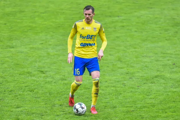 Adam Deja strzelił gola z rzutu wolnego w meczu Korona Kielce - Arka Gdynia (3:3).