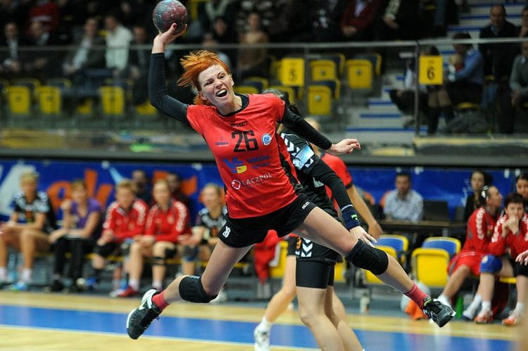 Katarzyna Duran rzuciła w Lublinie sześć bramek, ale jej skuteczność nie pomogła Vistalowi Łączpolowi zdobyć nawet punktu w meczu z wicemistrzyniami Polski